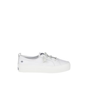 Crest Vibe Platform Leather Sneaker