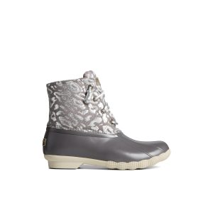 Saltwater??Metallic Jacquard Duck Boot